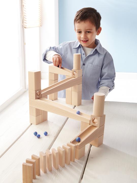 Productafbeelding Haba Basispakket Eerste Spel - Ballenbaan voor Beginners