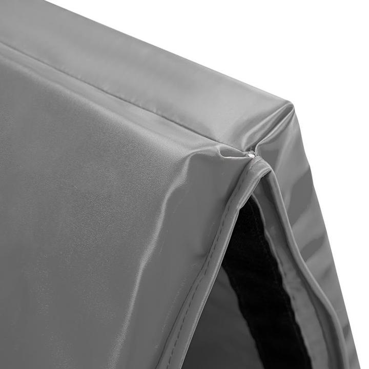 Produktbild HMS Faltbare Gymnastikmatratze Premium MGS01, 2400x1200mm, grau (50 mm)