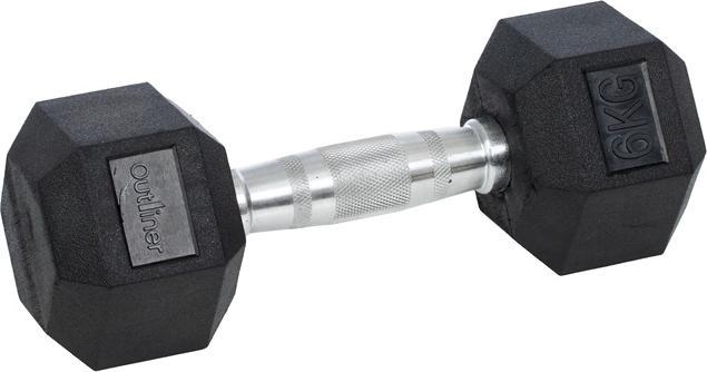 Outliner Rubber Hexdumbbell Yldb35 6kg