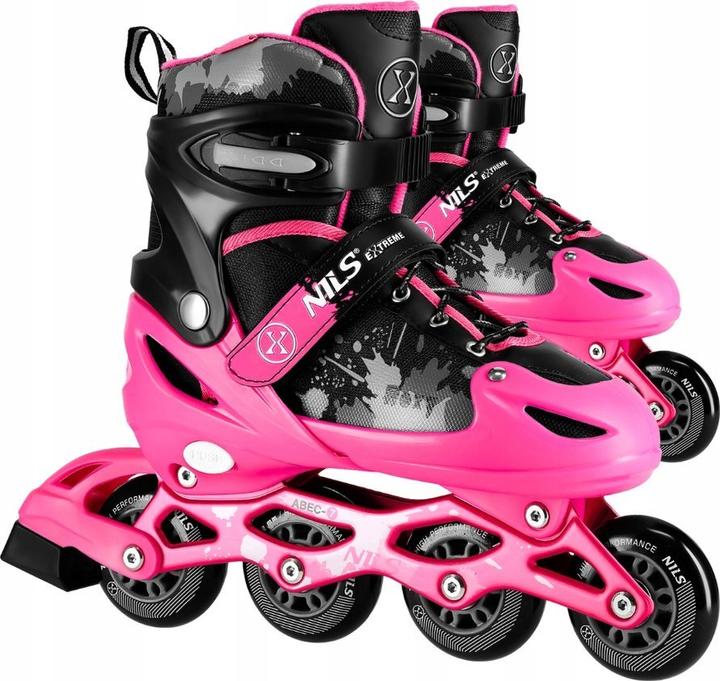 Actual product image Nils NA18137A ROXY PINK INLINE SKATES SIZE M. S (31-34) EXTREME (33)