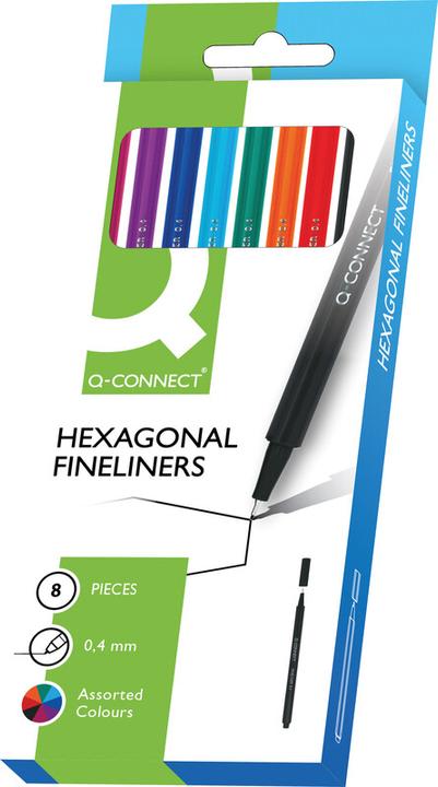 Actual product image Q-Connect Fineliner Triangular (Sorted)