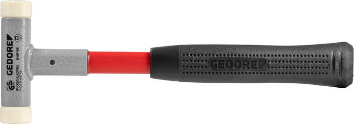 Actual product image Gedore 248 F25 recoilless soft-face hammer (400 g)