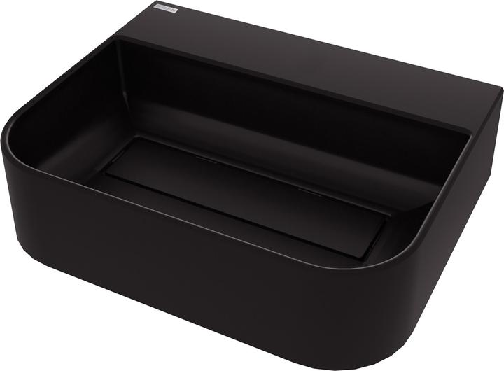 Actual product image Deante Aufsatzwaschbecken aus Granit mit Platz für einen Wasserhahn - mit Gitter