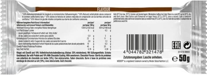 Image du produit Weider Barre High Protein (1250 g, 25 pcs)