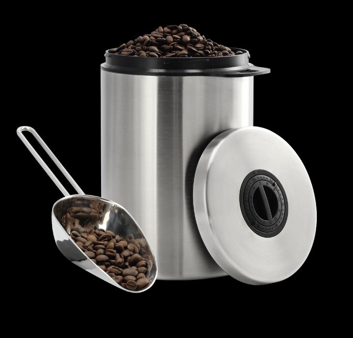 Produktbild Xavax Kaffee-/Teedose Edelstahldose für 1 kg Kaffeebohnen, mit Schaufel (1 l)