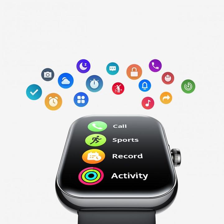 Actual product image Joyroom Fit-Life JR-FT5 Plus smartwatch with call answering function - black