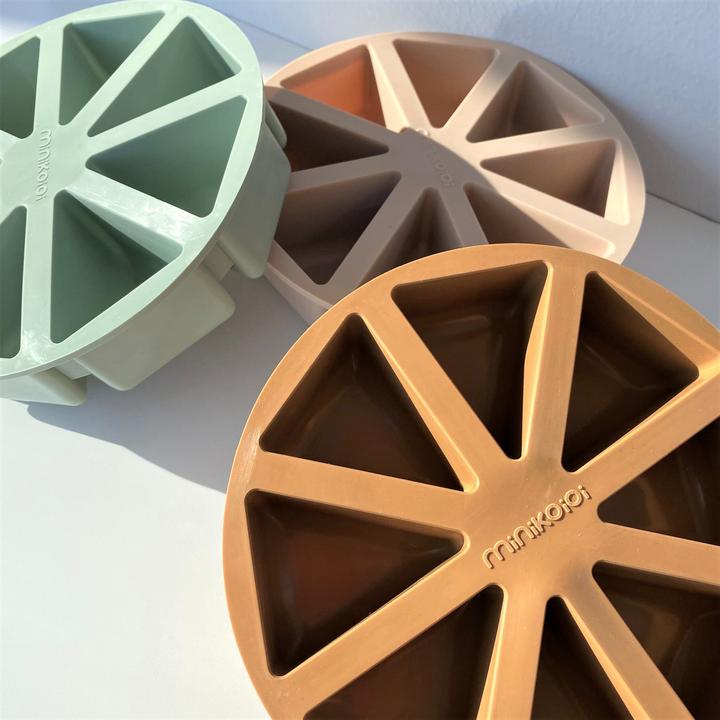 Produktbild Minikoioi Slices – River Green – Silikon-Kuchenform