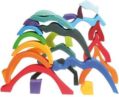 Actual product image Grimm's Four elements construction kit
