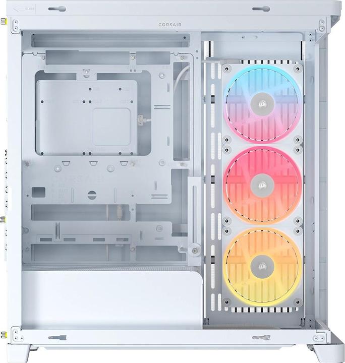 Produktbild Corsair FRAME 4500X LX-R RGB WHITE MID (ATX, Mini-ITX, E-ATX, mATX)