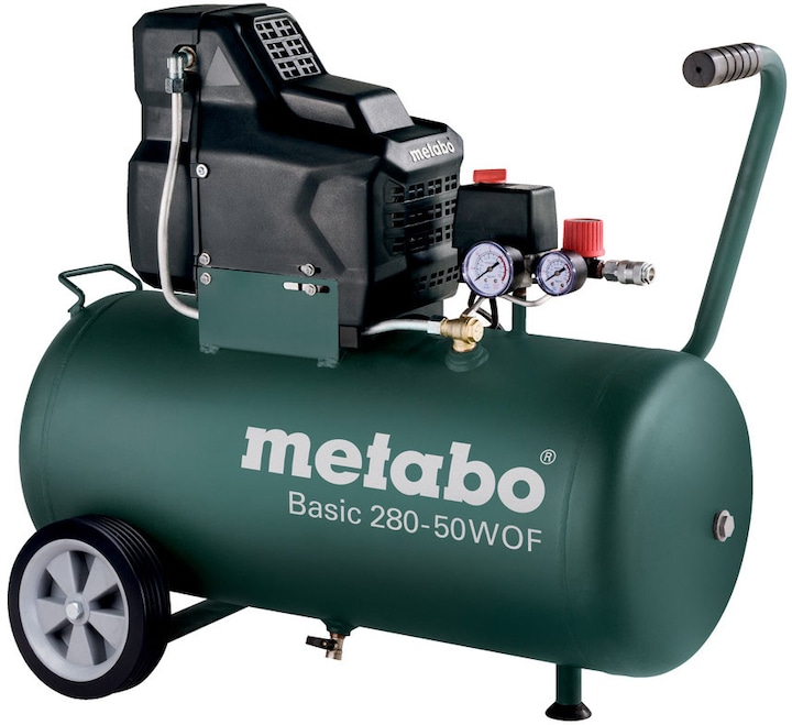 Immagine prodotto Metabo Compressore Basic 280-50 W OF (601529000) scatola di cartone (8 bar, 50 l)