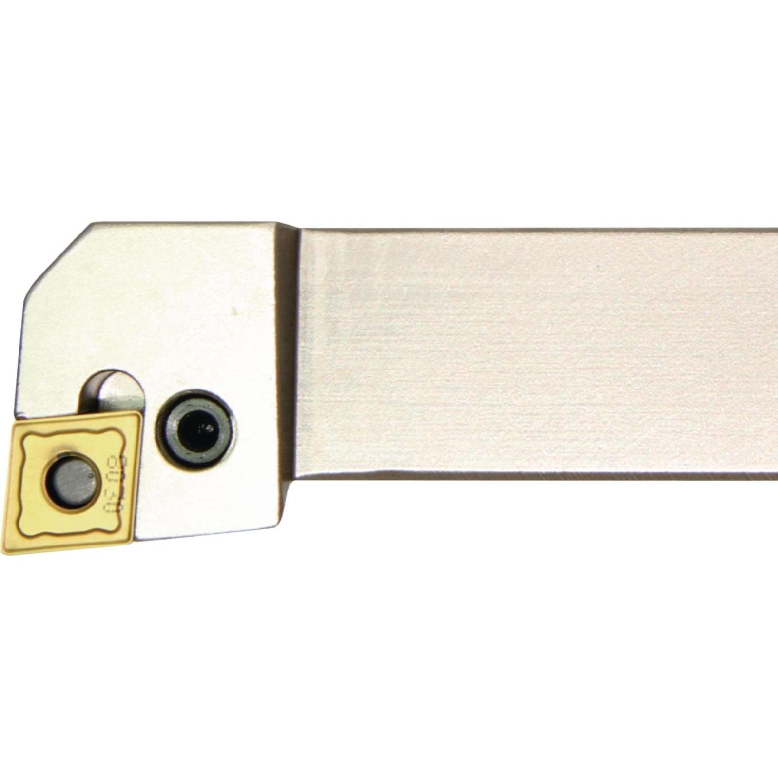 Tecwerk, Accessori per macchine, Klemmdrehhalter PCLNR3232P12 rechts vernickelt Aussendrehen