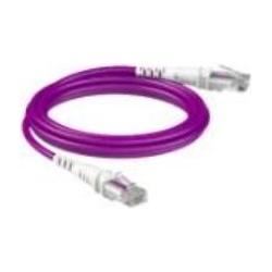 PatchSee THEPATCHCORD Cat6A RJ45 Patch cable U/UTP violet - 2.1m (U/UTP, CAT6a, 2.10 m), Netzwerkkabel
