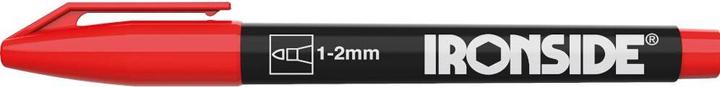 Image du produit Ironside Marqueur permanent rouge résistant à l'eau 1,5 - 3 mm