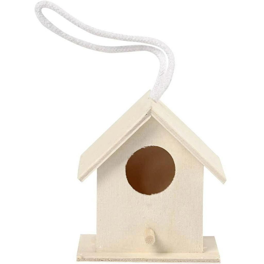 Comparer les prix de Creativ Company - Petit nichoir en bois à décorer - 6 x 6 cm
