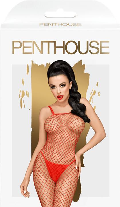 Produktbild Penthouse Lingerie Lingerie Search NetzCatsuit Rot (M, L)