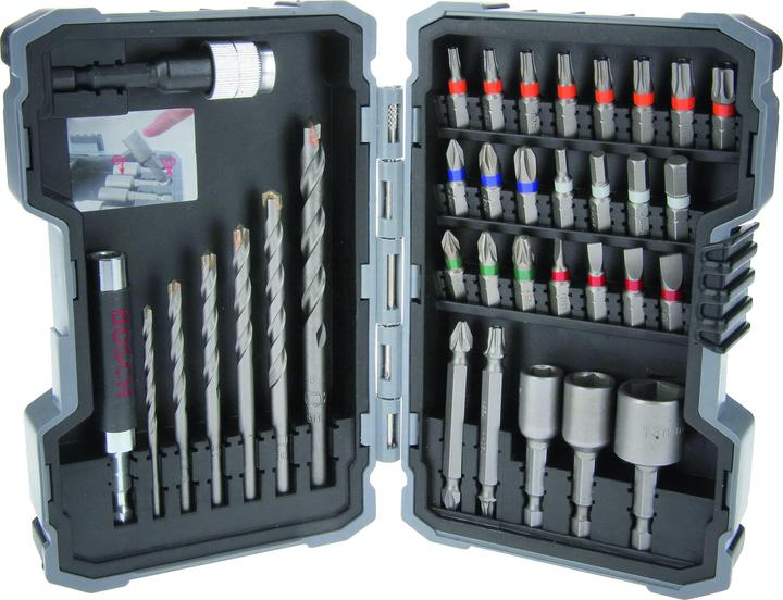 Bosch Professional Concrete drill and bit set 35 pcs.