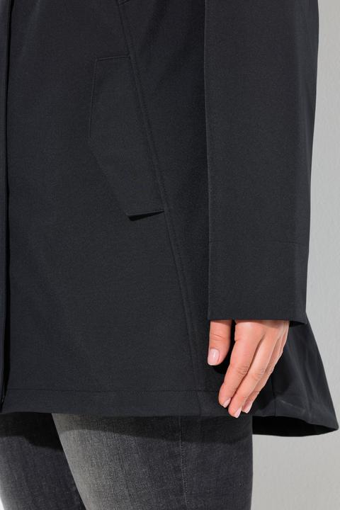 Produktbild Ulla Popken HYPRAR Softshelljacke, wasserabweisend, Knebelknöpfe (54)