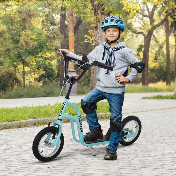Actual product image Homcom Children's scooter with height-adjustable handlebars