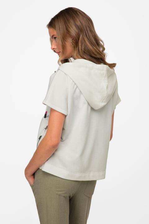 Actual product image Laurasøn Kapuzen-Weste, oversized, Zipper, Zipptaschen (L)
