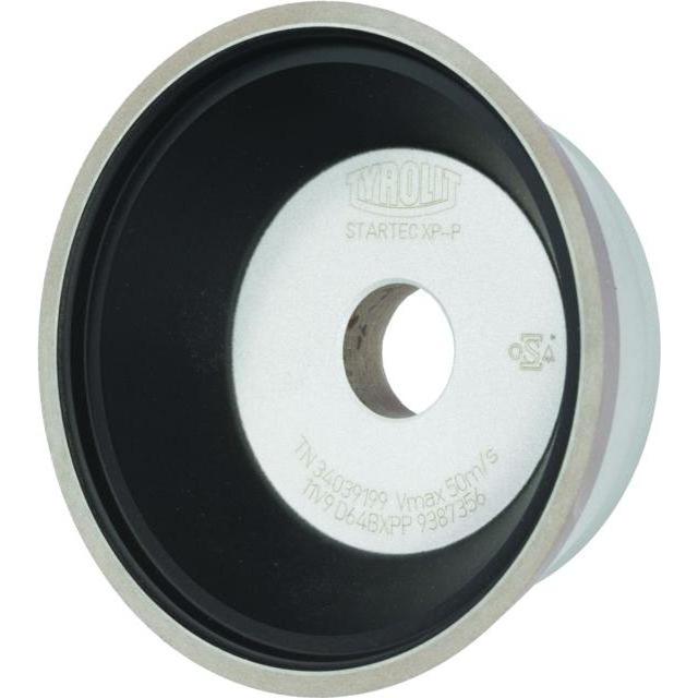 Tyrolit, Schleifmittel, Diamant-Topf-Schleifscheibe STARTEC XP-P DxTxH (mm), 100x35x20, Typ: D64 (D 64)