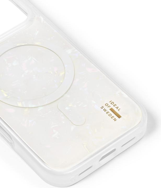 Produktbild iDeal Of Sweden MagSafe Pearlised Hard-Cover Pearlised White (Apple iPhone 17 Pro)