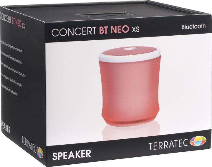 Produktbild Terratec Concert BT NEO XS pink Bluetooth Lautsprecher (5 h, Batteriebetrieb)