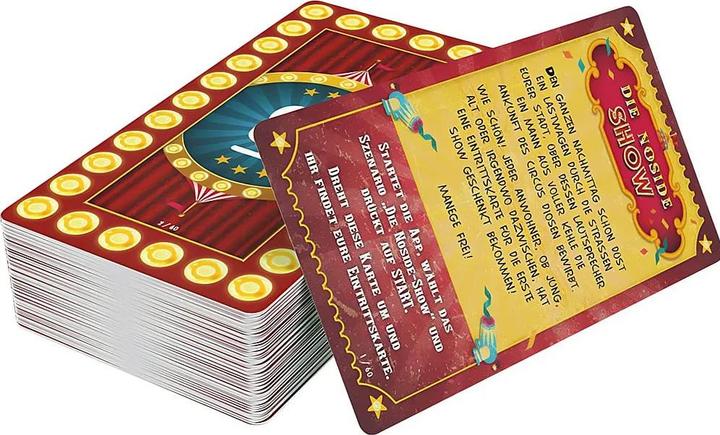 Actual product image Asmodée Unlock. The Noside Show Single Scenario (German, 1 - 6 Players)