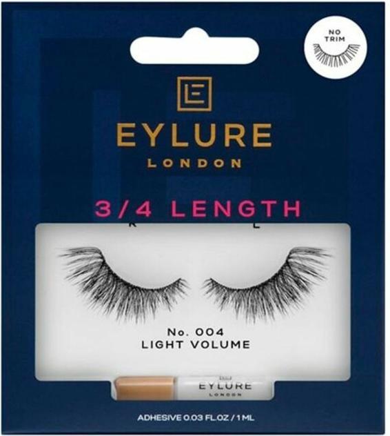 Actual product image Eylure VOLUME pestañas 3/4 #004 1 u (Artificial eyelashes)