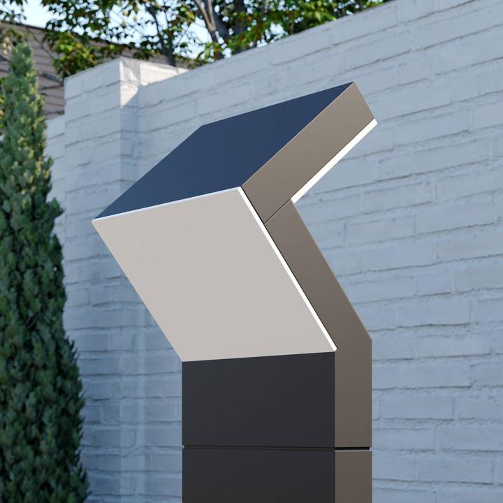 Produktbild Arcchio Havin Aussen Garten Leuchte H100 Dark Grey (1200 lm, IP65)