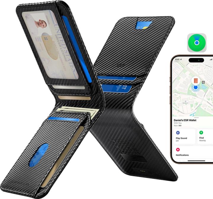 Image du produit ESR Classic Geo Card Holder Carbon Fiber
