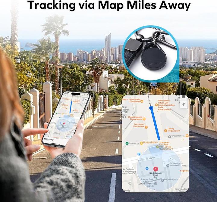 Image du produit Momax Pinpop Keyfinder - Noir (iOS)