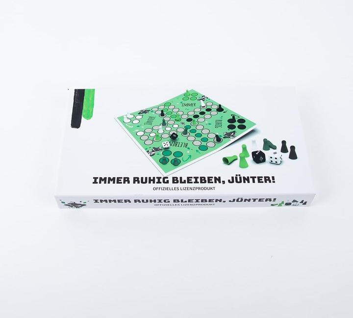 Produktbild Borussia Mönchengladbach Brettspiel "Immer ruhig bleiben, Jünter" (Deutsch)