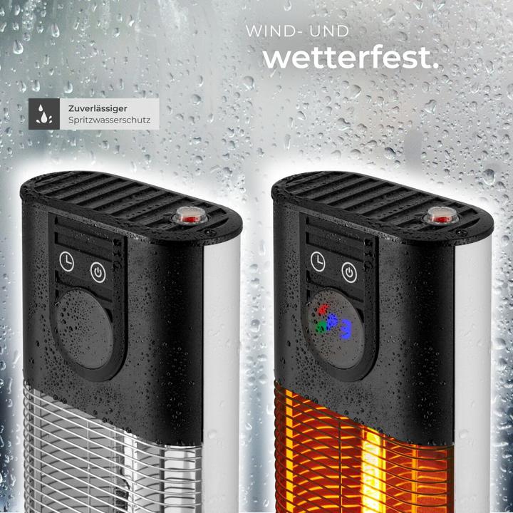 Produktbild tectake Infrarotheizstrahler Solaris Terra (1500 W)