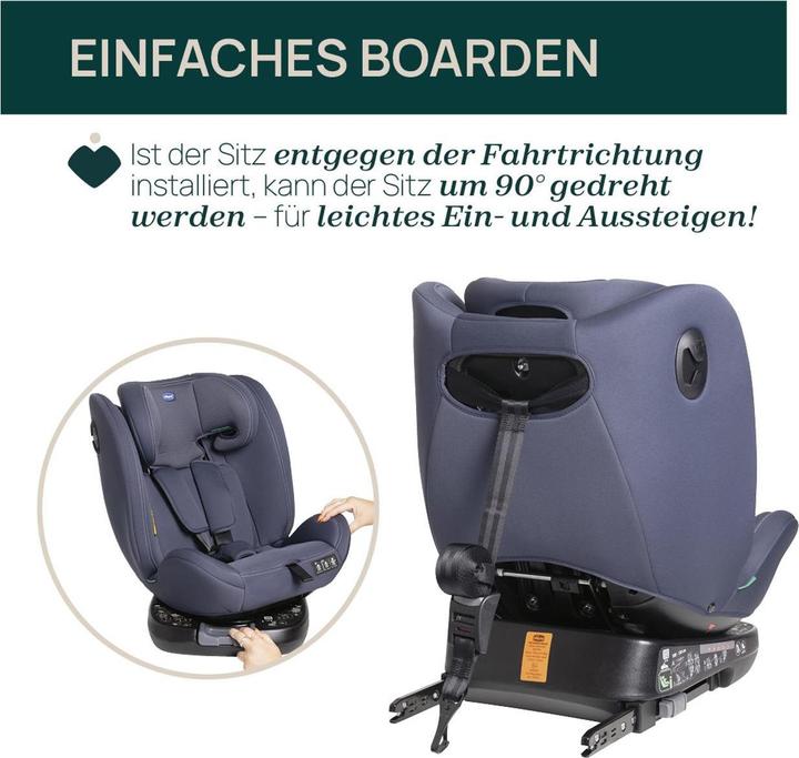 Image du produit Chicco Unico Evo I-Size Classic (Reboarder, Norme ECE R129/i-Size)