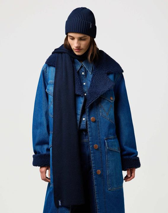 Actual product image Wrangler Gürtel Scarf Beanie Set (One size)