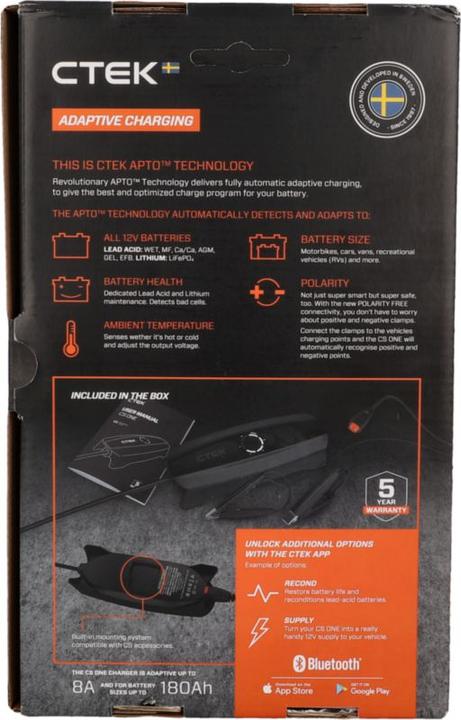 Produktbild Ctek Batterieladegerät CS One (12V, 8.80 A)