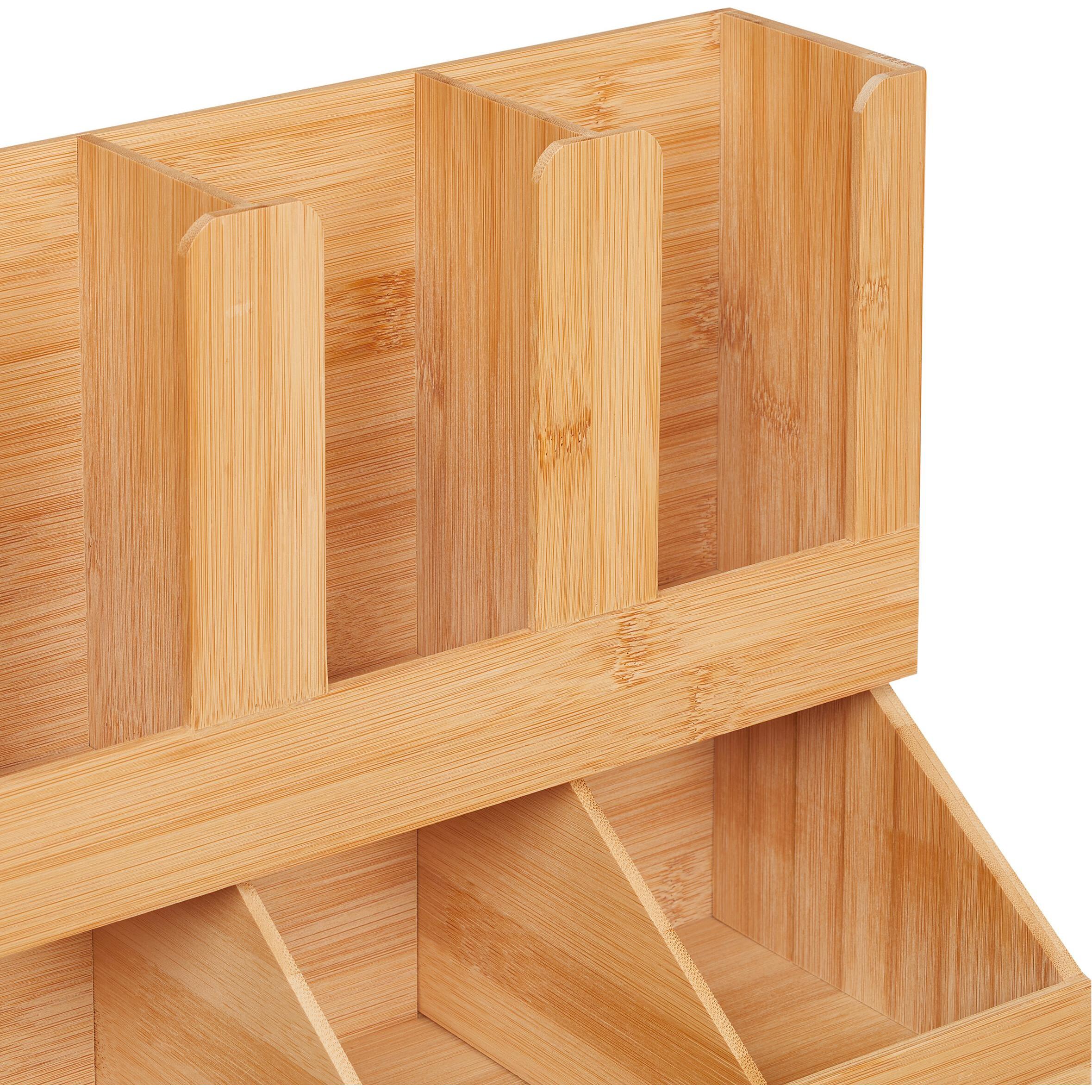 Thumbnail - Relaxdays Kaffee Organizer, Zubehör Kaffeemaschinen, Braun