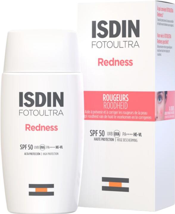Actual product image Isdin FU REDNESS SPF50 50ML (Suntan cream, SPF 50+, 50 ml)