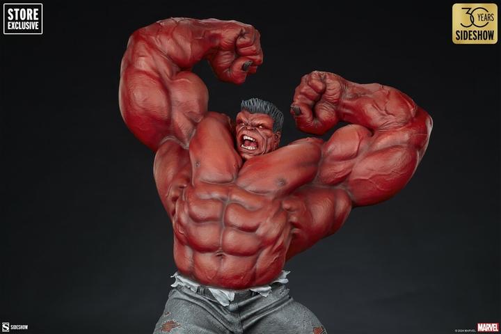 Image du produit Sideshow Marvel statuette Premium Format Red Hulk : Thunderbolt Ross 74 cm