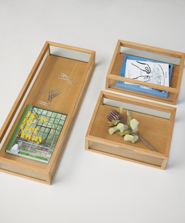 Produktbild Hübsch View Deko-glaskaste (30 cm, 1x)