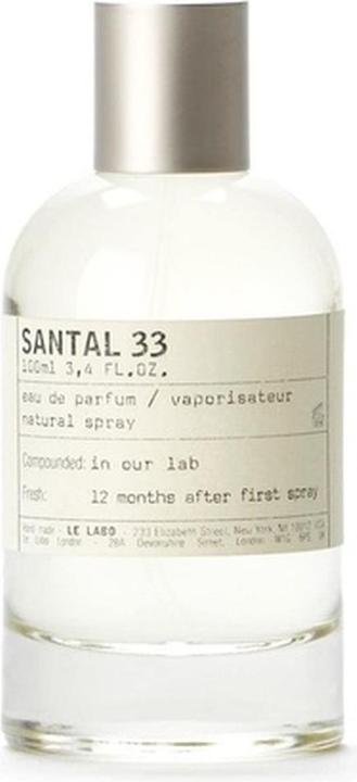 Actual product image Le Labo Santal 33 (Eau de parfum, 100 ml)