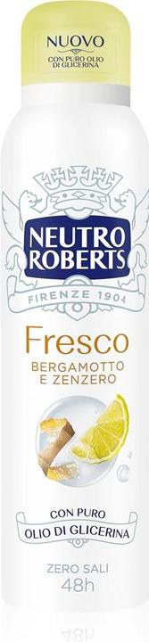 Neutro Roberts Deo Spray Bergamote et Gingembre 150 ml (Spray, 150 ml)