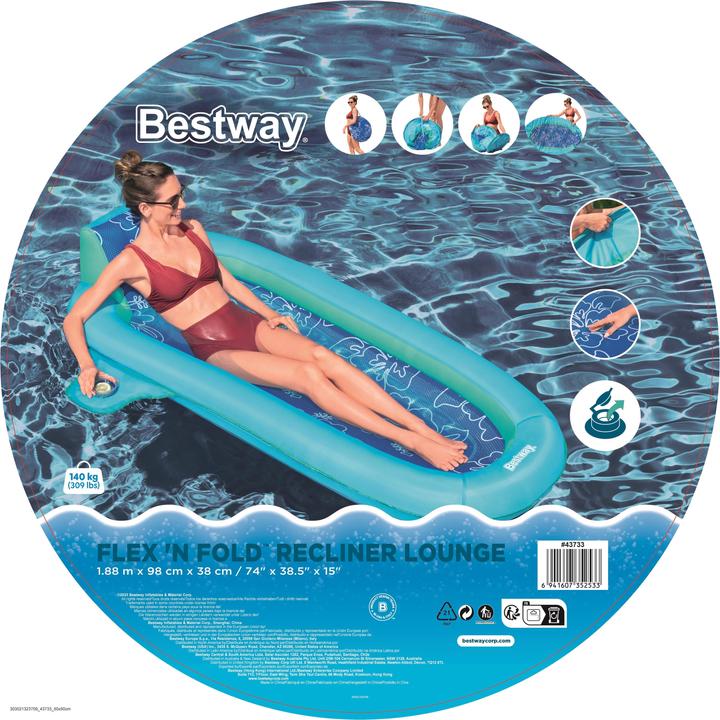 Immagine prodotto Bestway Tappeto per piscina Flex 'n Fold™ 188 x 98 x 38 cm