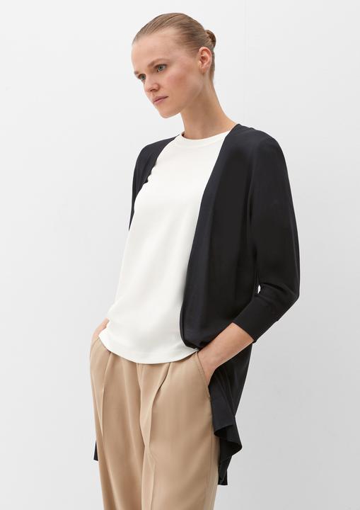 Produktbild s.Oliver Strickjacke Strickjacke aus Viskose (46)