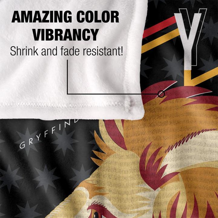 Image du produit - Couverture GRYFFINDOR (152 x 127 cm)
