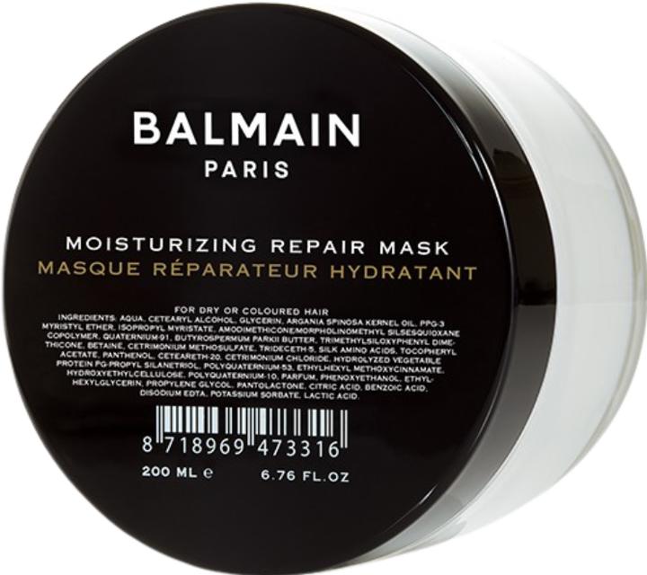 Produktbild Balmain Moisturizing Repair Mask (dry or coloured hair) - Moisturizing Renewal Mask - 200ml (200 ml)