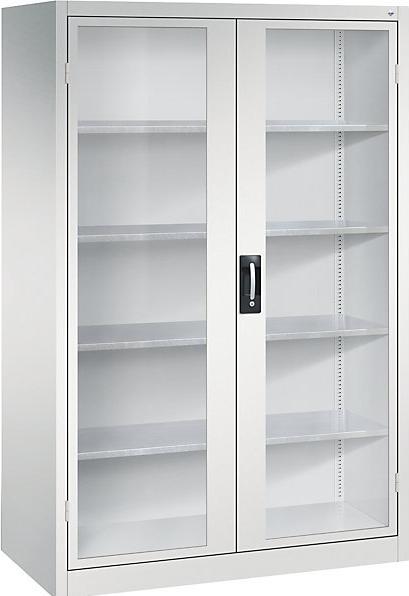 Actual product image C+P Vision panel double door cupboard (120 cm, 195 cm)