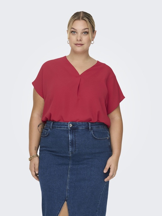 Immagine prodotto Only Top curvy con scollo a V (44)