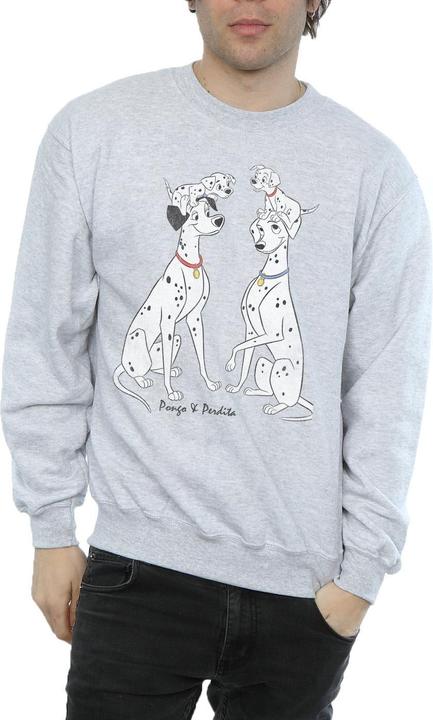 Produktbild Disney 101 Dalmatians Classic Pongo And Perdita Sweatshirt (XL)