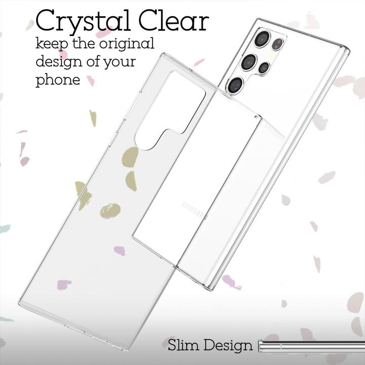 Produktbild Nalia Klare Transparente Silikon Hülle (Samsung Galaxy S22 Ultra)